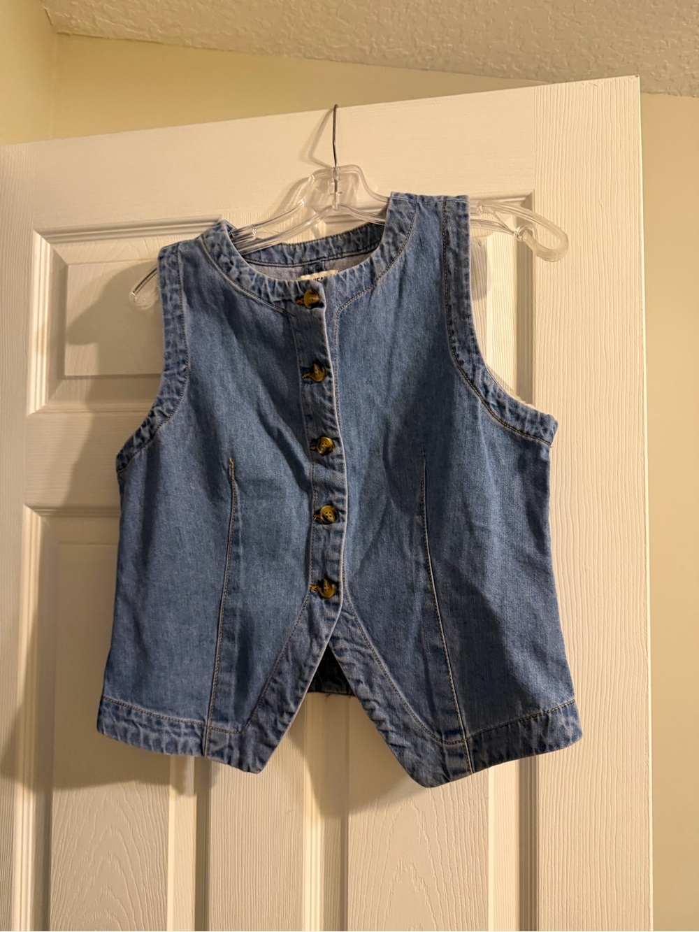 Classic Denim Vest - Blue